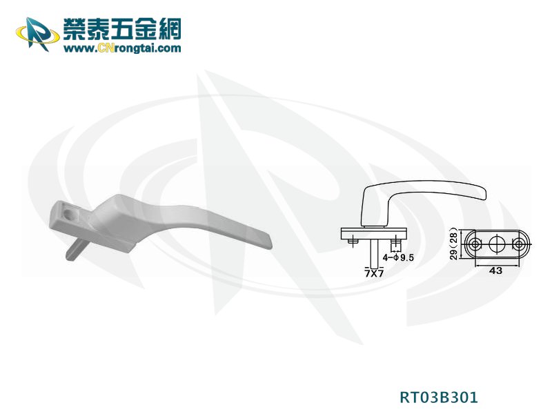 塑钢执手塑钢执手