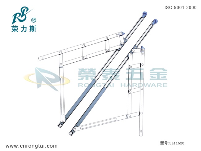 方型15槽双支点六杆单开